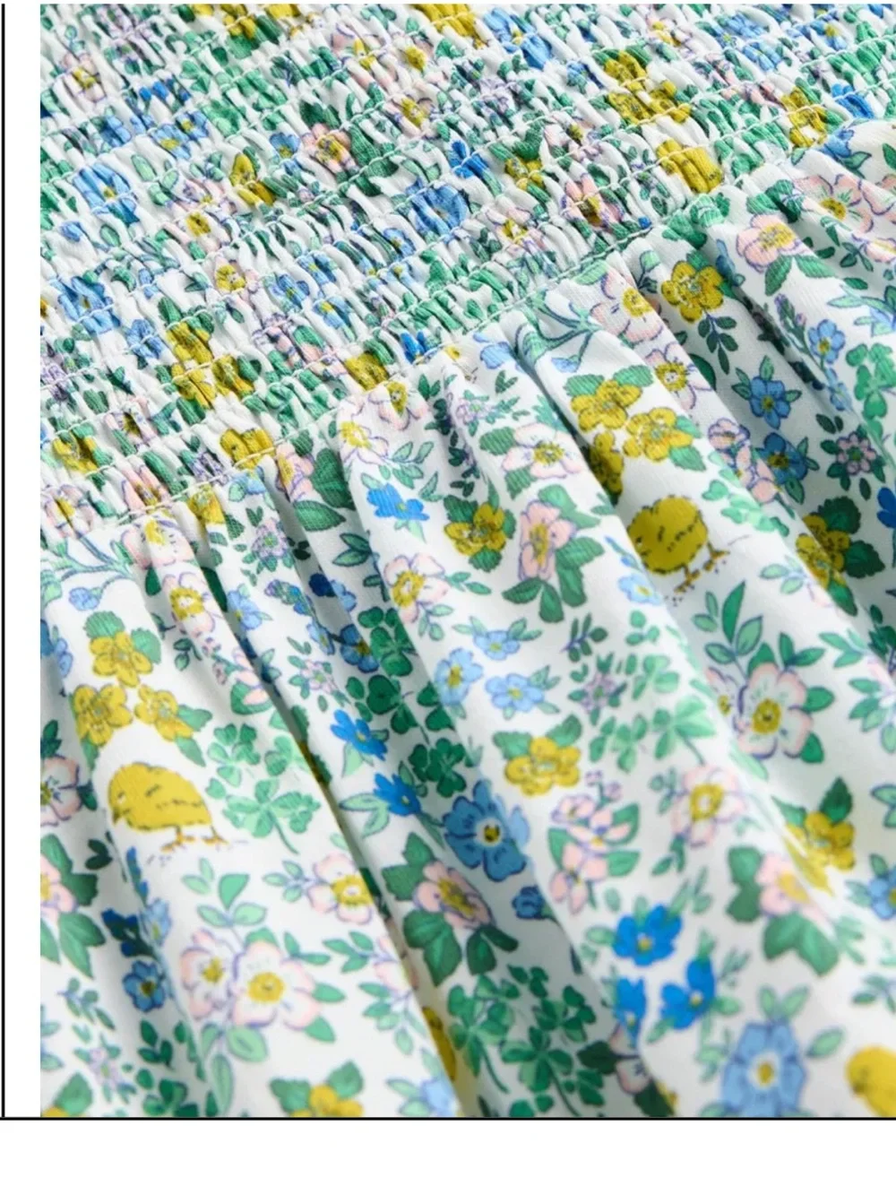 Mini Boden Aurora Shirred Twirly Dress